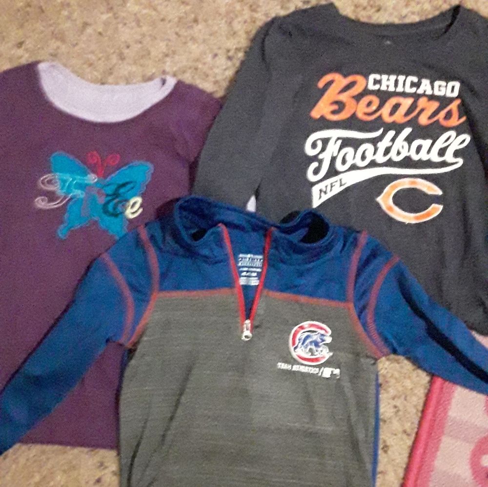 Chicago cubs/bears shirts